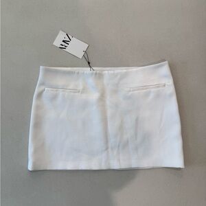 NWT Zara Elegant White Skirt